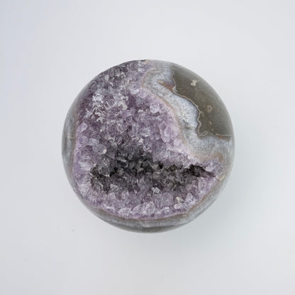 Amethyst Sphere – LG Geode Sphere 105 mm