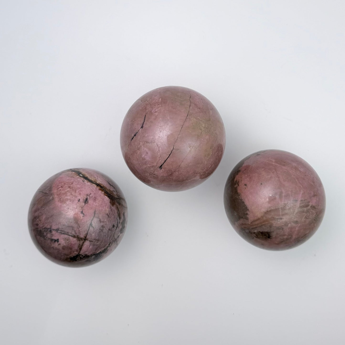 Rhodonite Sphere – 60-62 mm