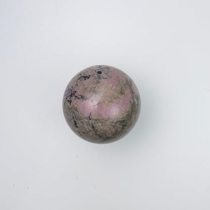 Rhodonite Sphere – 58 mm