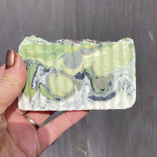 Tonka Bean, Oud (Exfoliating). - Handmade Soap