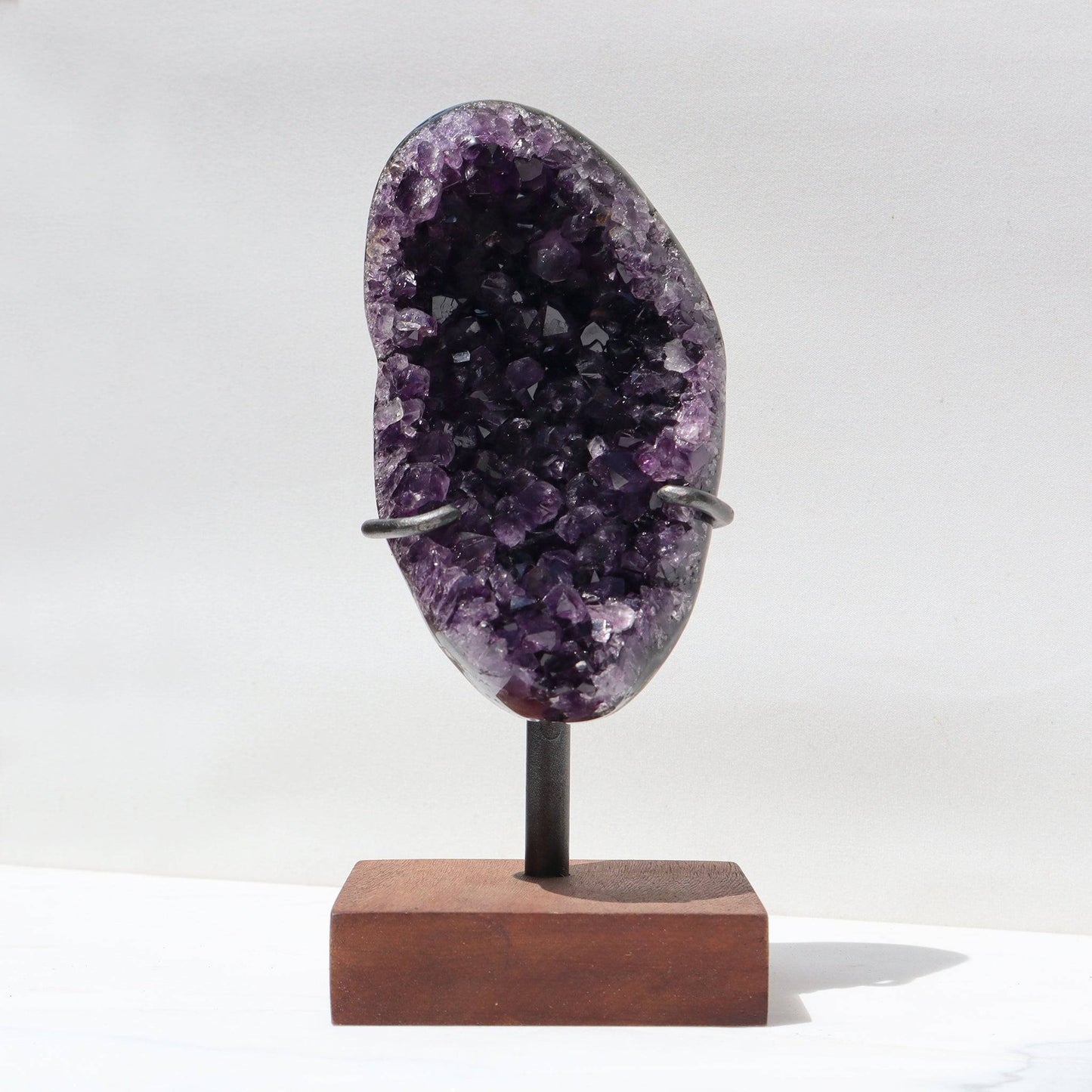Cluster Amethyst on Stand