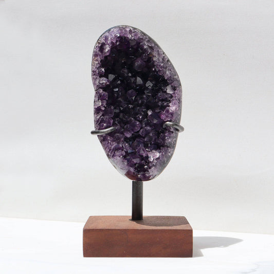 Cluster Amethyst on Stand