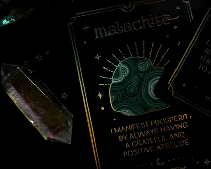 Gold Crystal Affirmations© Deck –
