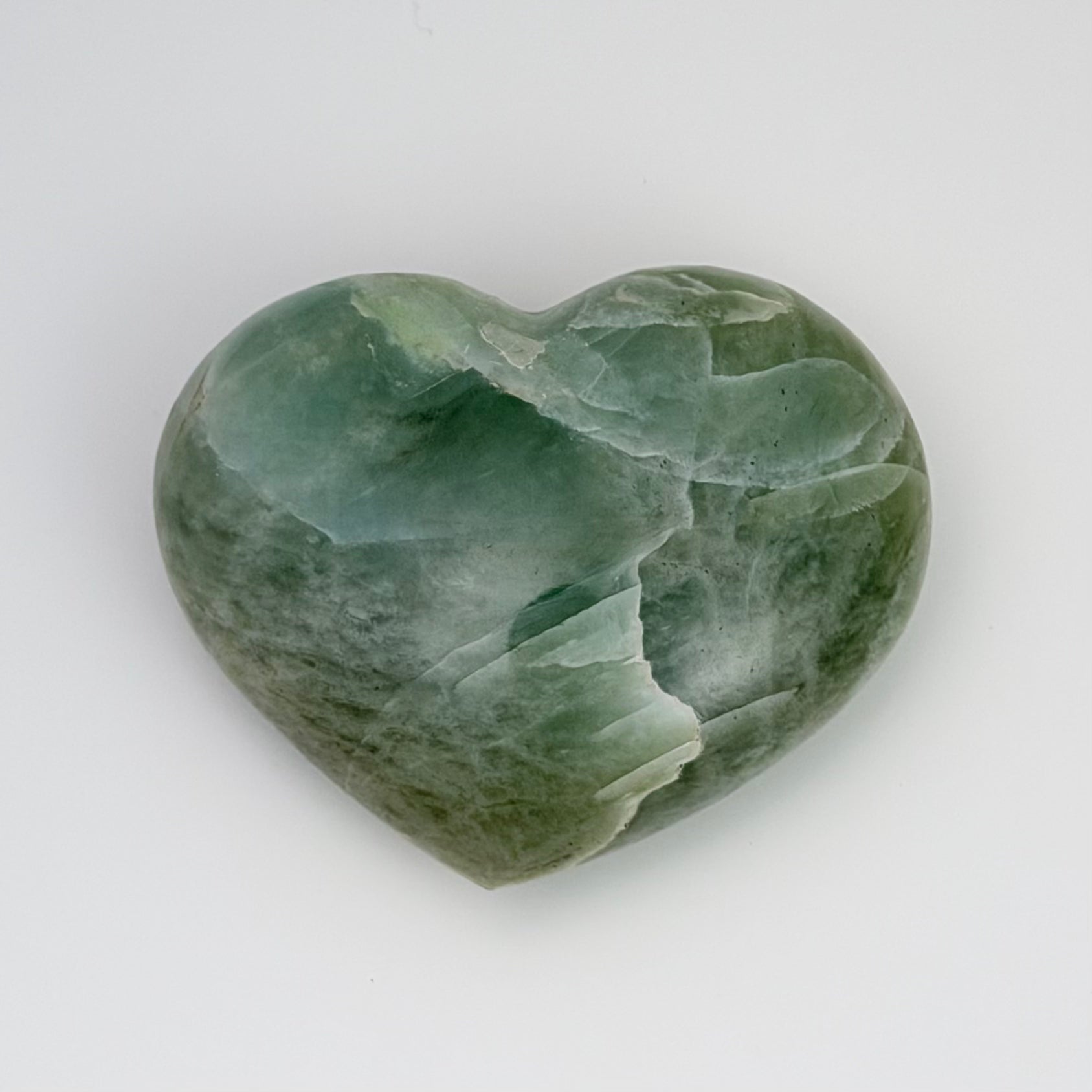 Green Moonstone – Heart 2.75x2.25x0.75"