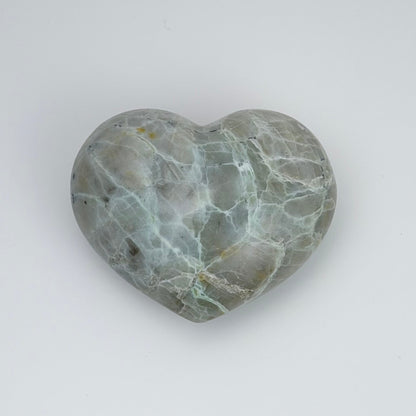 Green Moonstone – Heart 2.75x2x1"