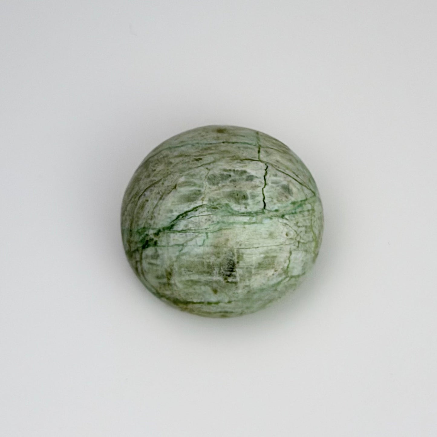 Green Moonstone – Palm Stone 1.75x1"