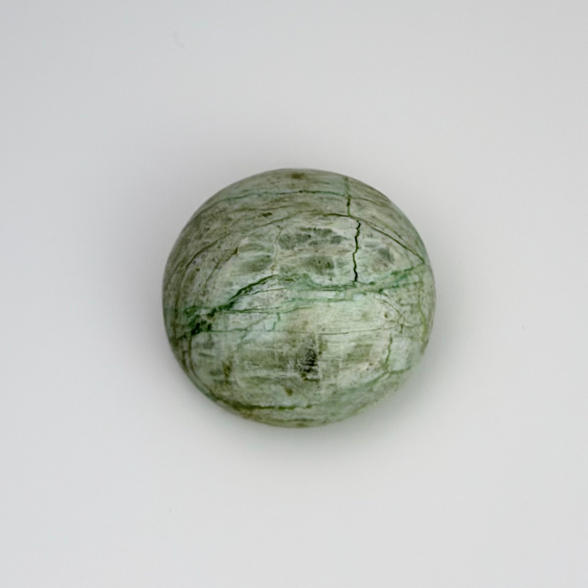 Green Moonstone – Palm Stone 1.75x1"