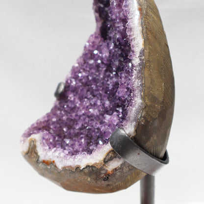 Amethyst Geode Fragment Orchid Purple – Amethysts Crystals mounted