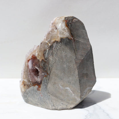 Captivating Rare Color Cathedral – Amethysts Crystals Calcite Rare
