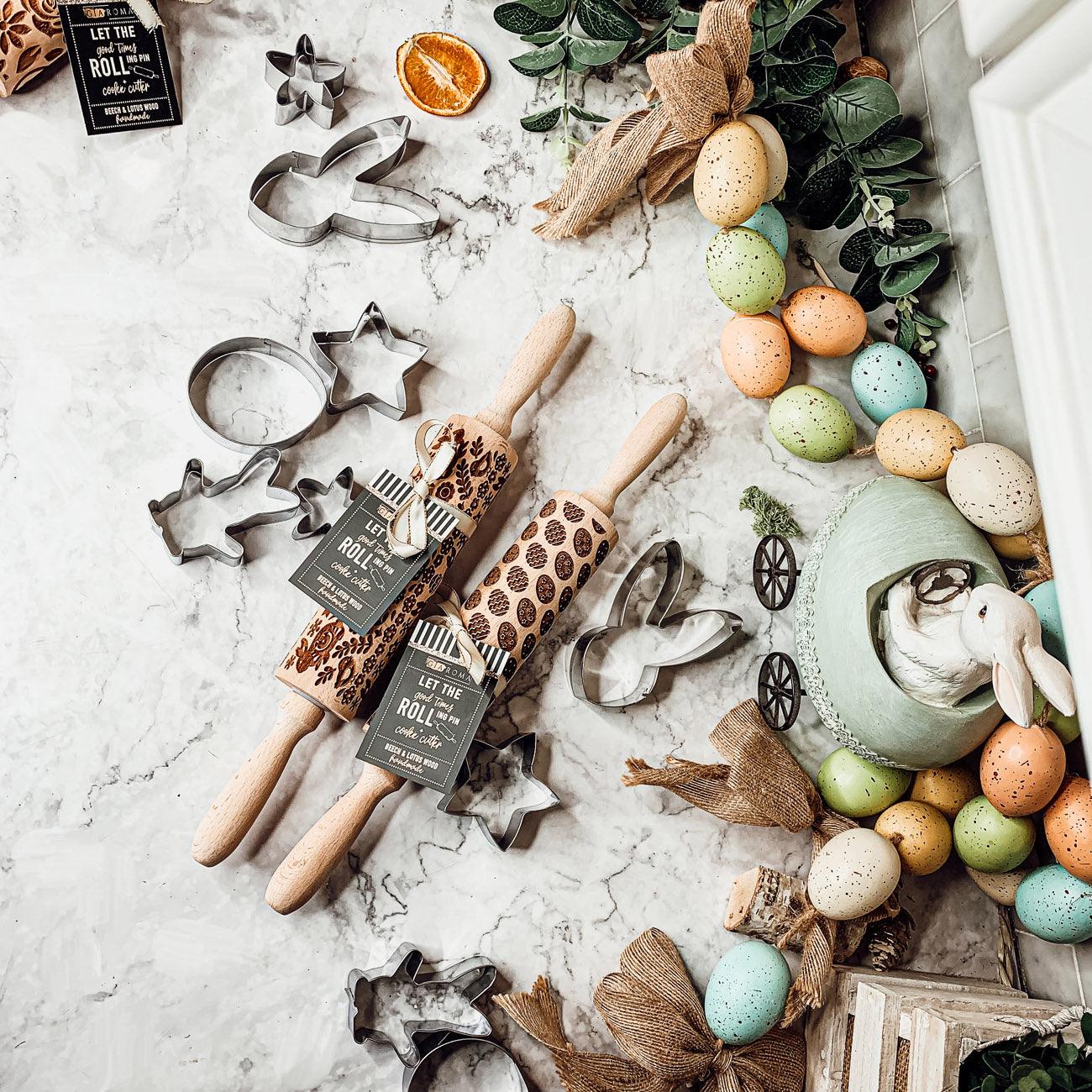Easter + Spring Rolling Pins – Kitchen - Baking Tools