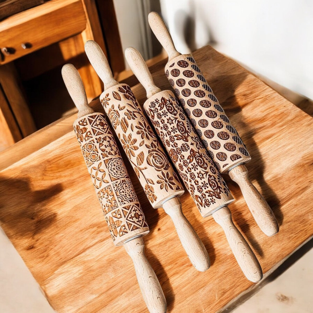 Easter + Spring Rolling Pins – Kitchen - Baking Tools