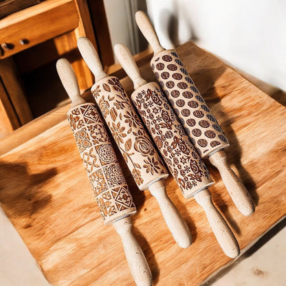 Easter + Spring Rolling Pins – Kitchen - Baking Tools