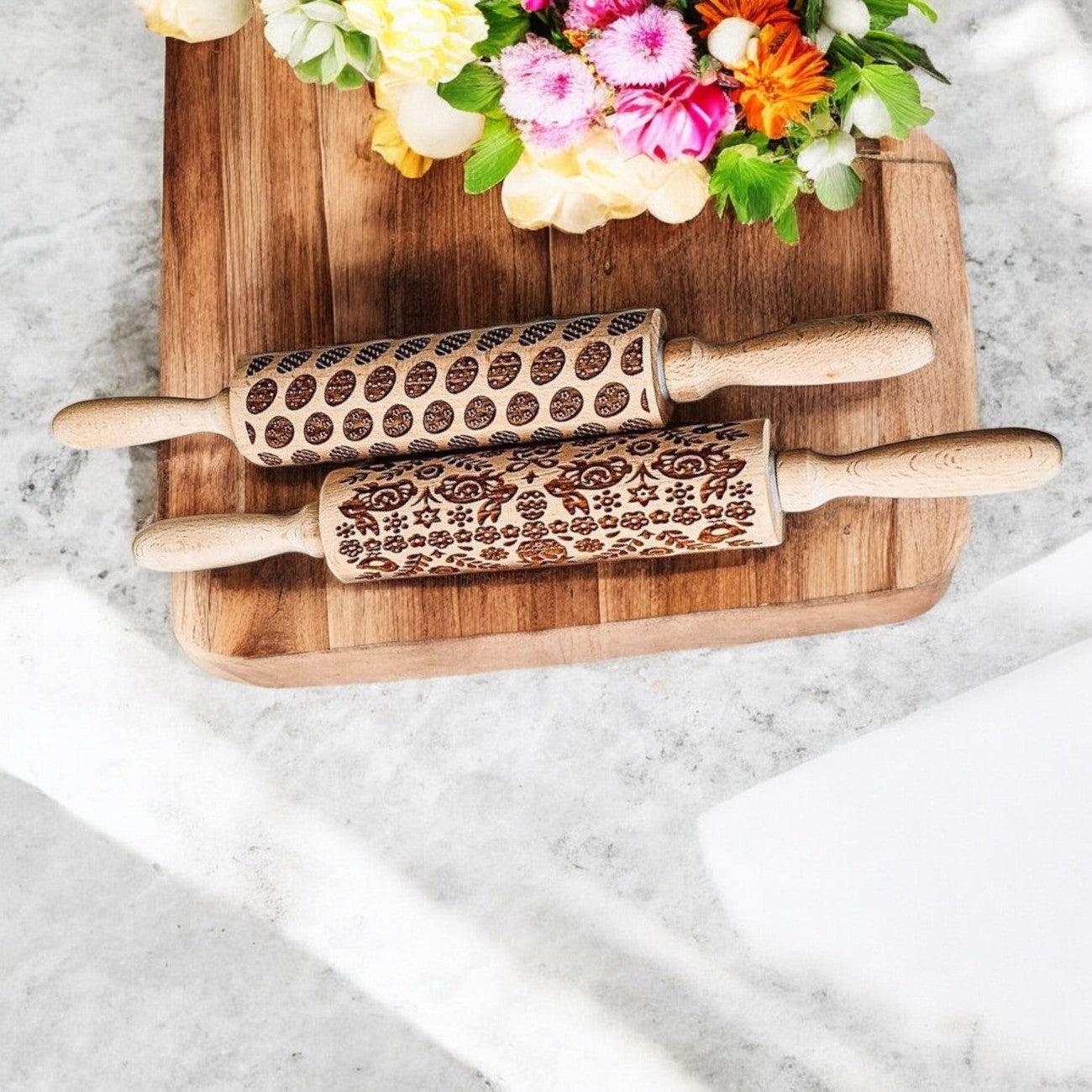 Easter + Spring Rolling Pins – Kitchen - Baking Tools