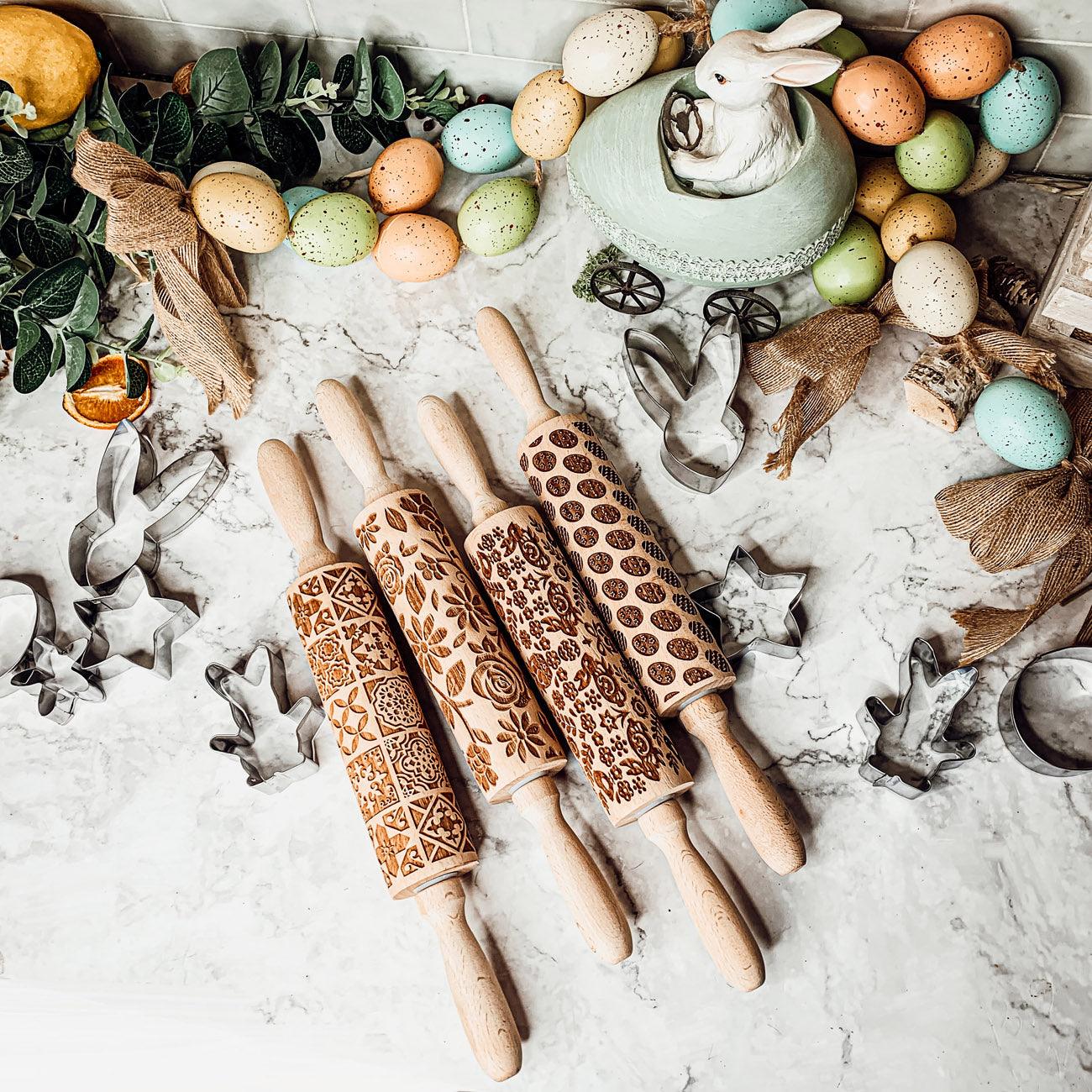 Easter + Spring Rolling Pins – Kitchen - Baking Tools