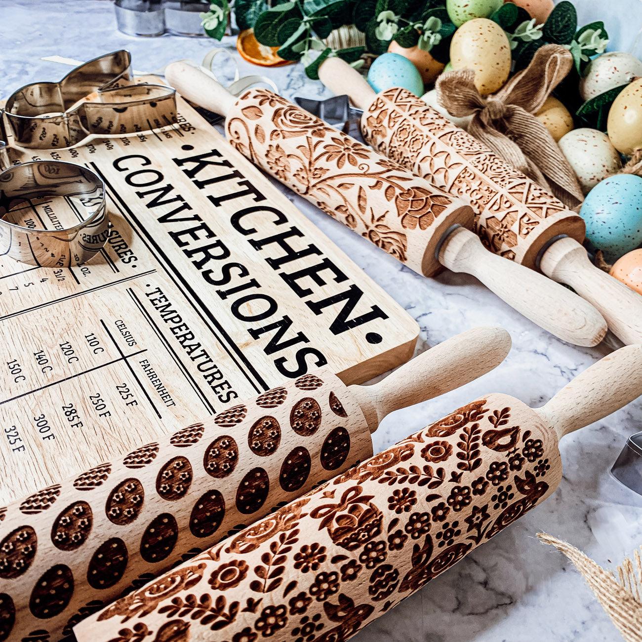 Easter + Spring Rolling Pins – Kitchen - Baking Tools