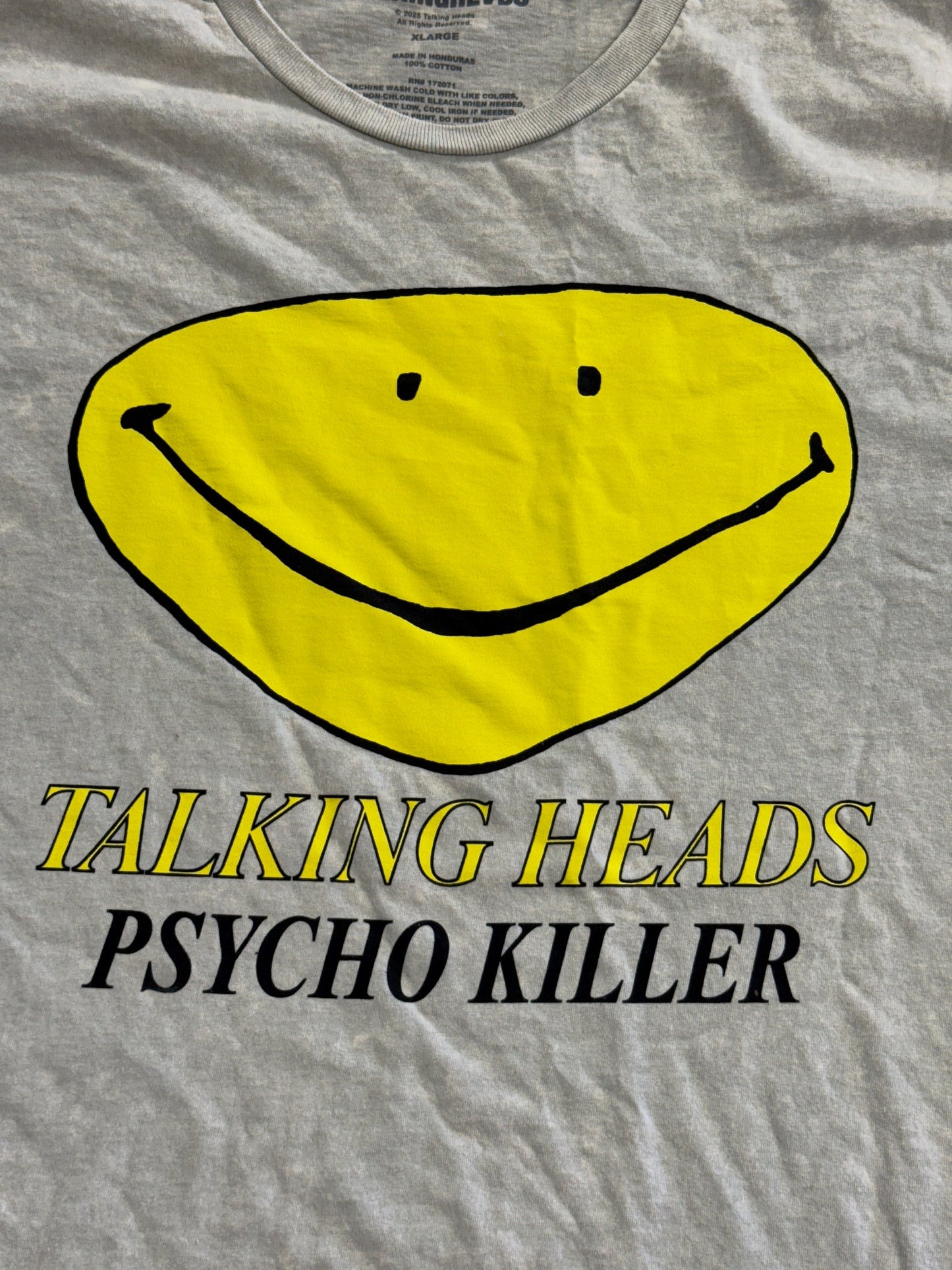 Talking Heads Psycho Killer T-Shirt | Band Tee – Men's T-shirts