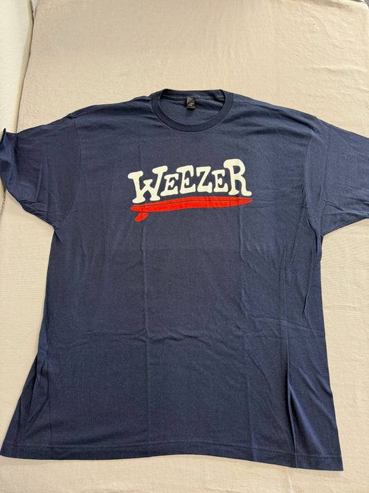 Weezer Band T-Shirt - Surfboard Single Fin Tee - Official Merch – Men's T-shirts