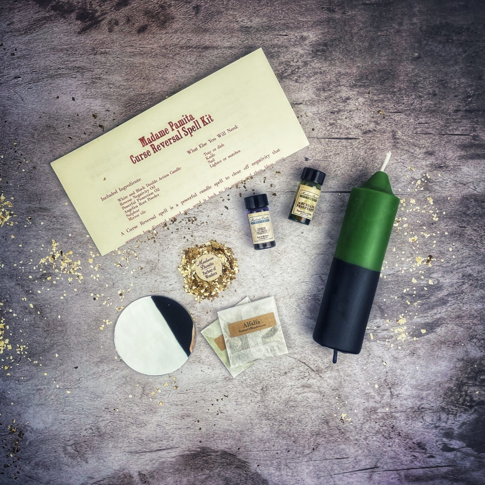 Money Curse Reversal Candle Spell Kit –