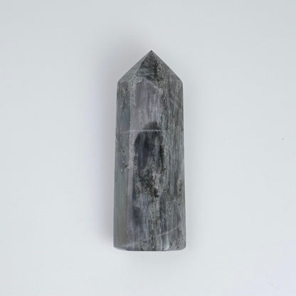 Labradorite Tower – Tower 3.5x1x1.25" multi color flash