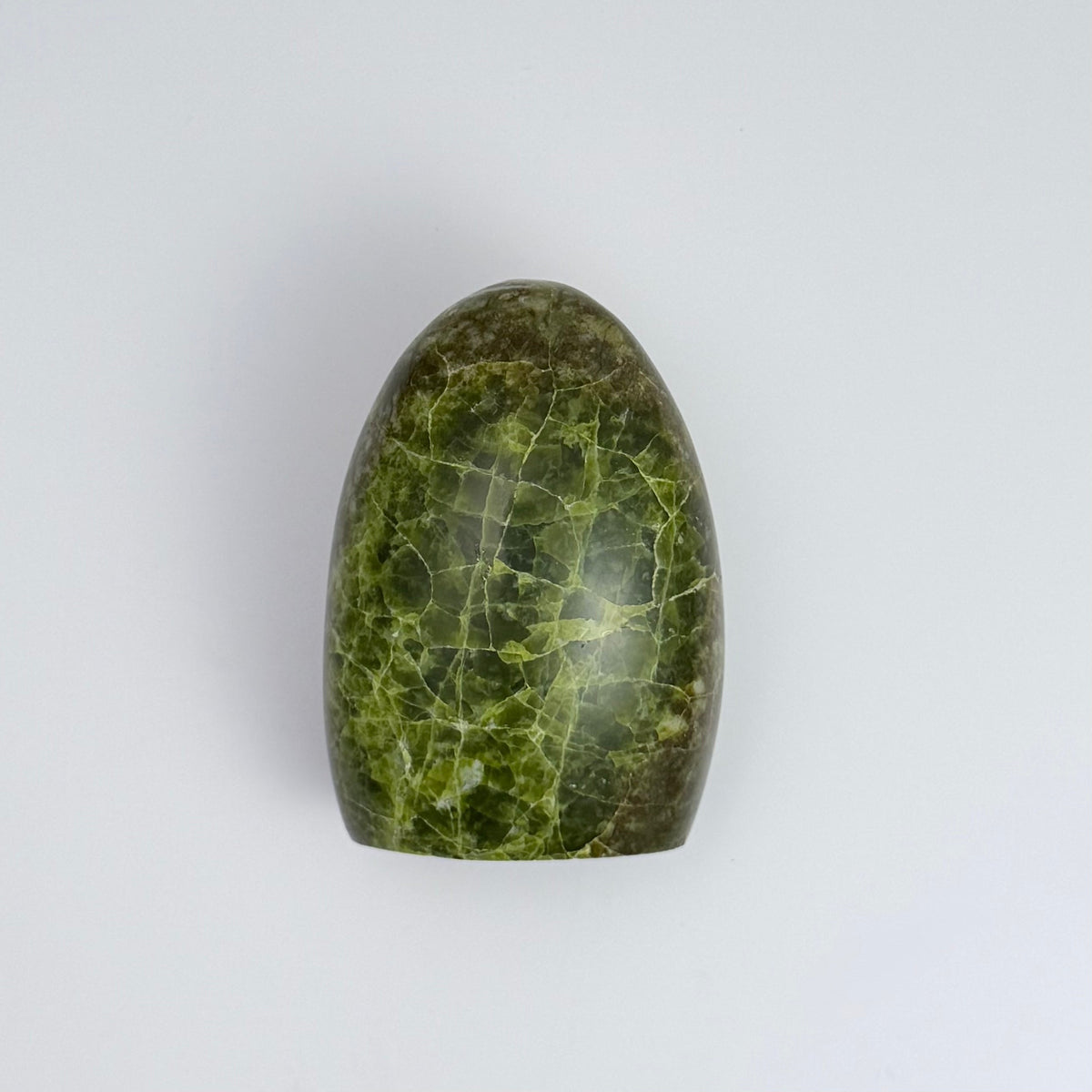 Green Opal Crystal Spheres & Free Forms