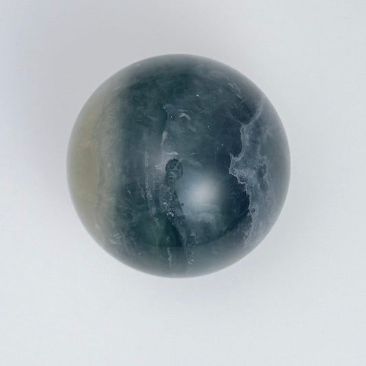 Blue Fluorite Sphere – Sphere 29.5 mm