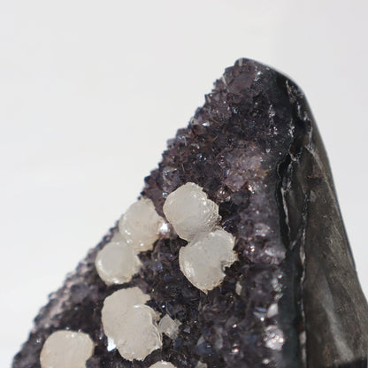 Rare Amethyst Popcorn-Shaped Calcites