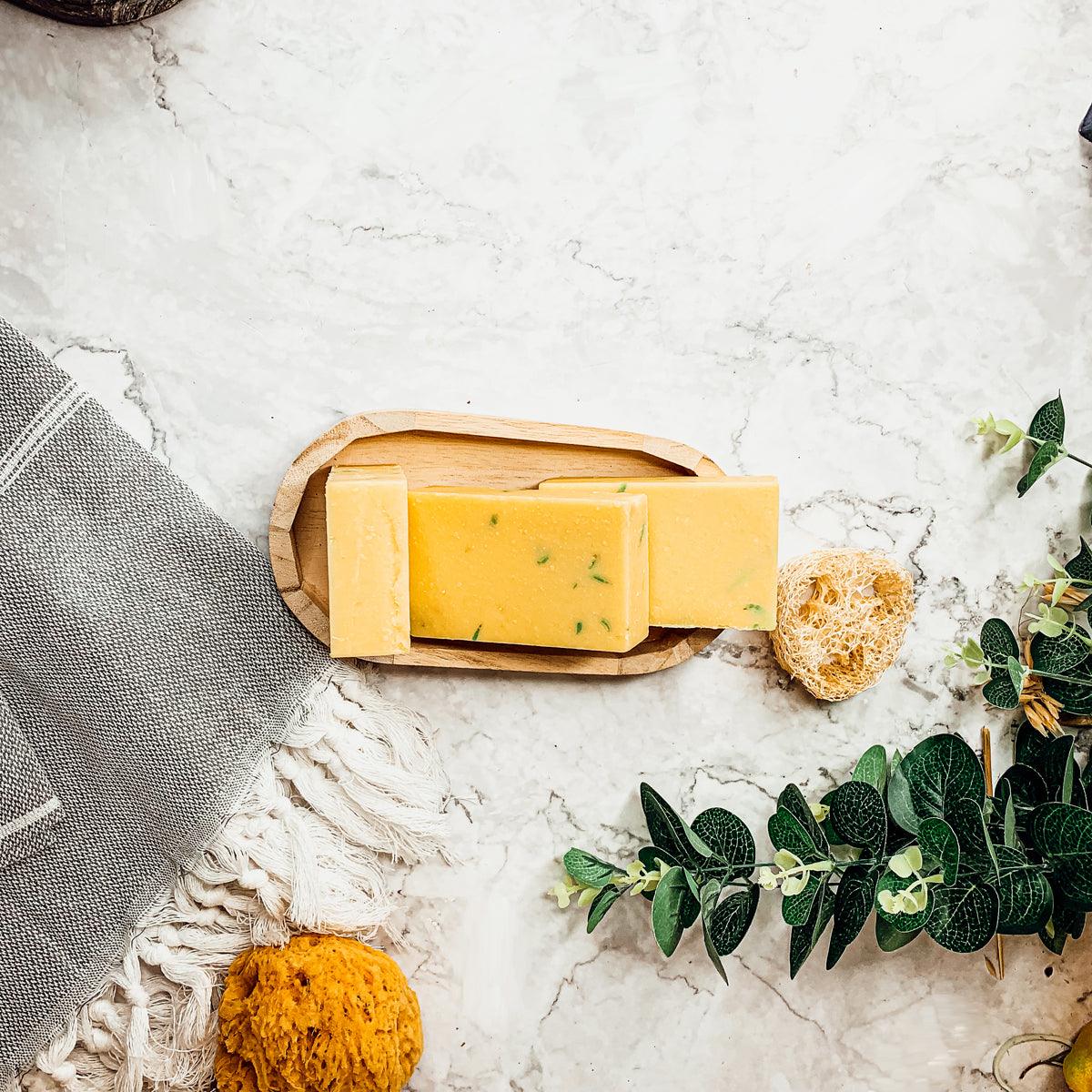 Grapefruit Tangerine - Handmade Soap – Basic Soap Bar