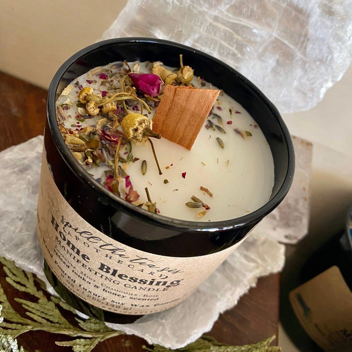 Home Blessings Intention Candle | New Home, New Job & New Beginnings –