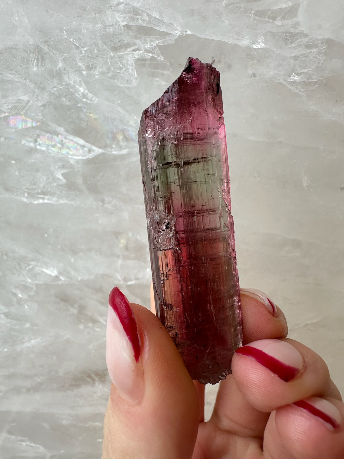 LARGE Gemmy Watermelon Tourmaline from Brazil – Minerals