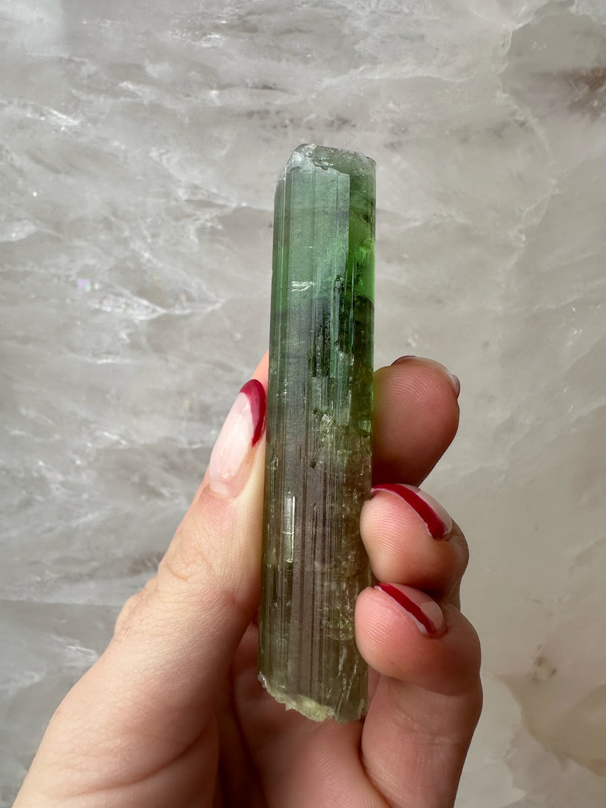 Watermelon Tourmaline Paprok, Nuristan, Afghanistan