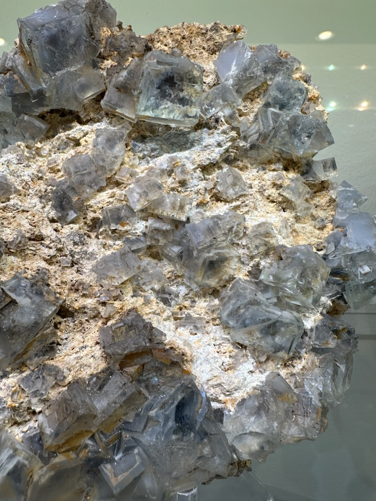 Blue Fluorite on Matrix 1.8 kg – Minerals