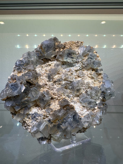 Blue Fluorite on Matrix 1.8 kg – Minerals