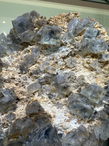 Blue Fluorite on Matrix 1.8 kg – Minerals