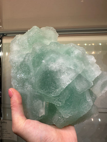Green and White Fluorite Cluster 1.8 kg