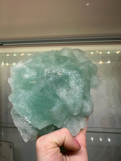 Green and White Fluorite Cluster 1.8 kg