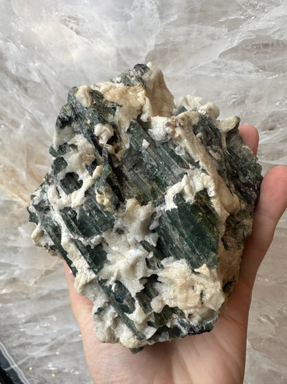 Tourmalinated Albite Cluster 1.1 kg