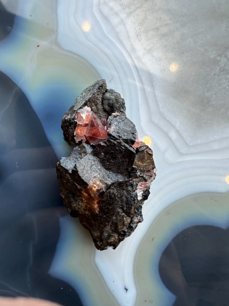 Rhodochrosite Gems on Matrix from Brazil – Minerals