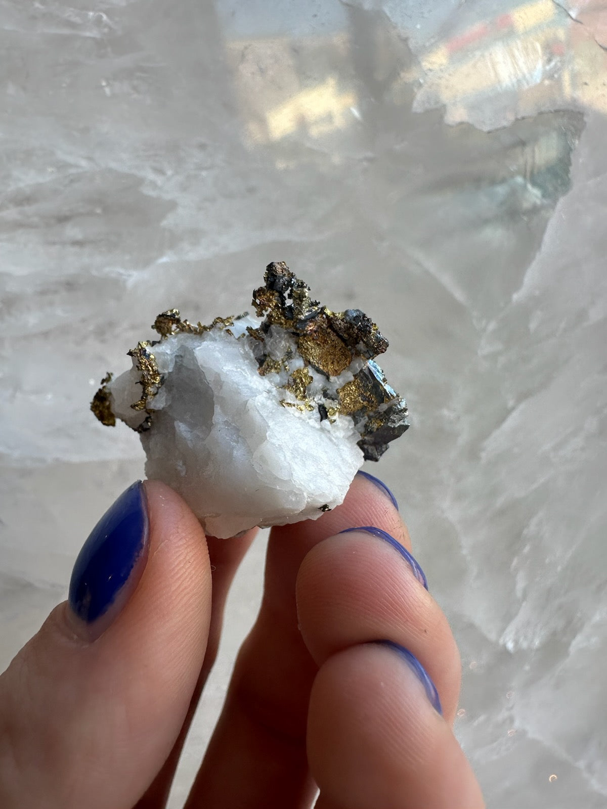 Crystalline Gold with Arsenopyrite on Quartz Sierra Co., Alleghany, California – Minerals