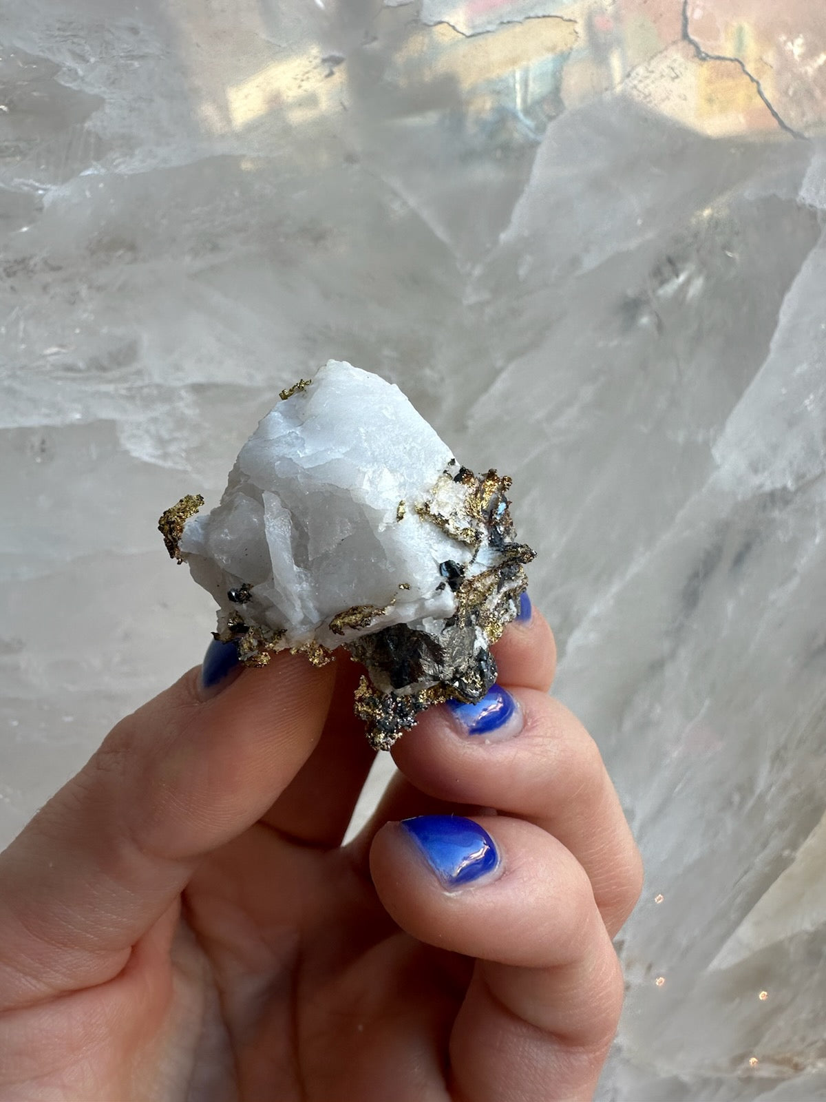 Crystalline Gold with Arsenopyrite on Quartz Sierra Co., Alleghany, California – Minerals