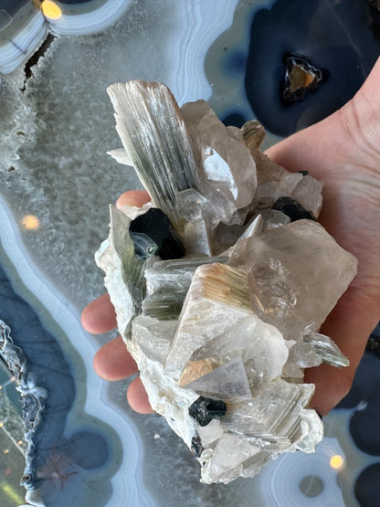 Blue Indicolite Tourmaline on Matrix from Nuristan, Afghanistan – Minerals