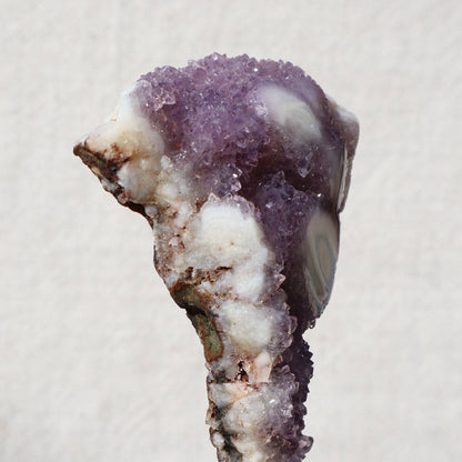 Amethyst Fragment on Stand | Lavender Quartz Geode Display