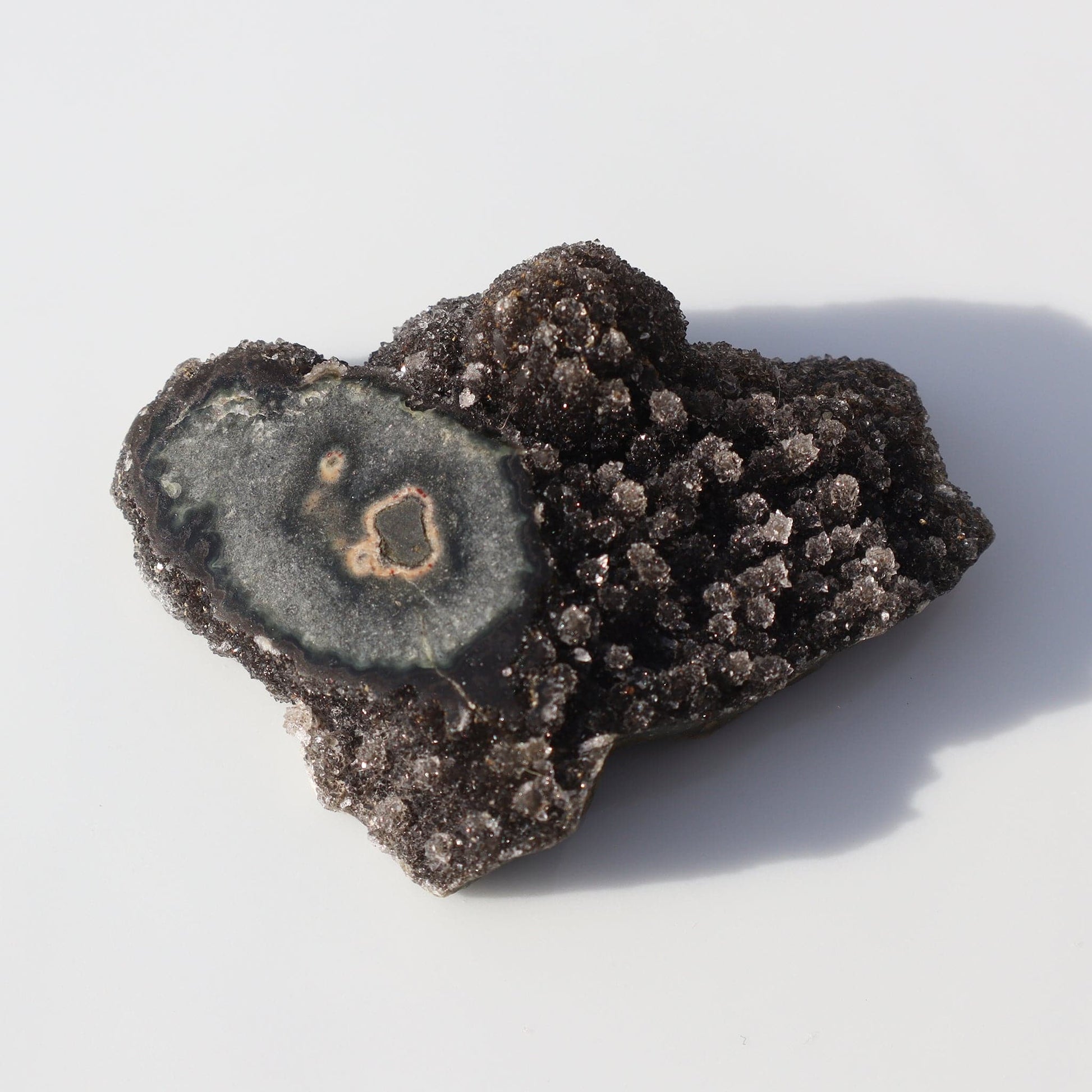 Rare Druzy Amethyst Stalactite Fragment from Uruguay &nbsp; – amethyst fragment
