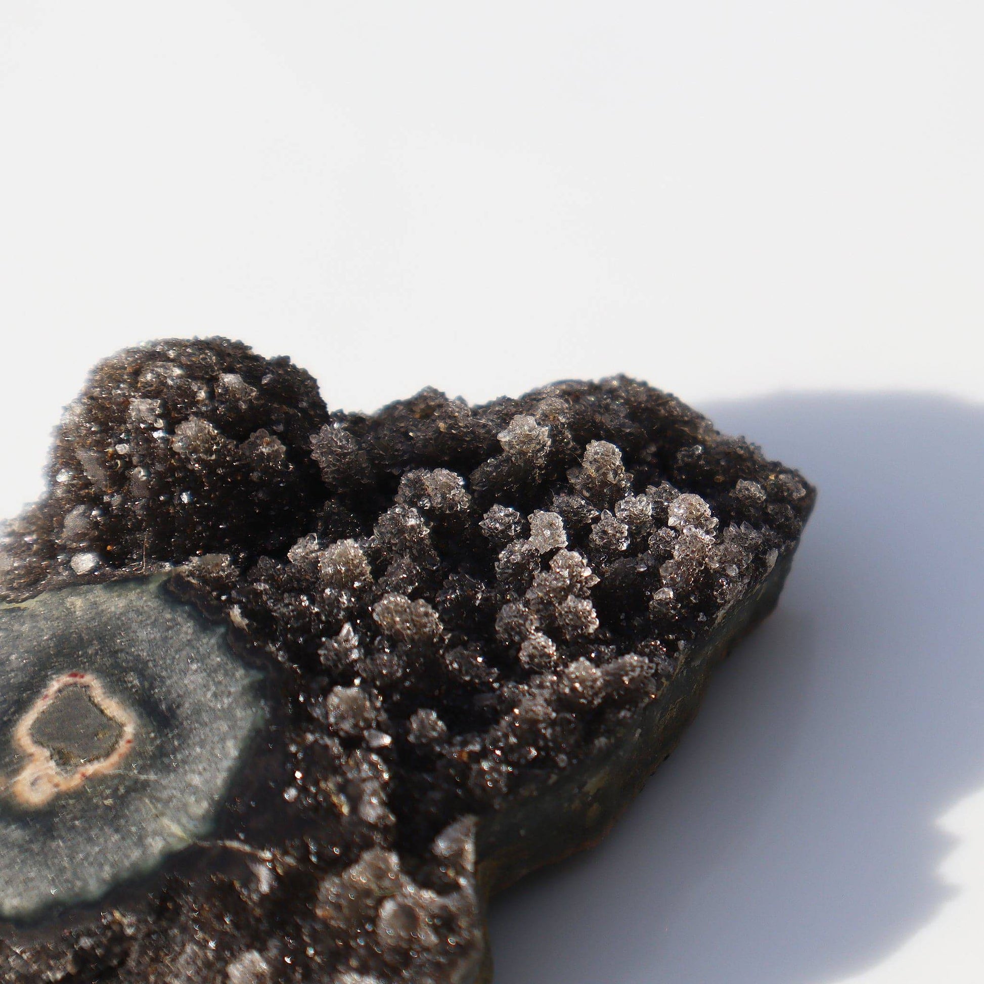 Rare Druzy Amethyst Stalactite Fragment from Uruguay &nbsp; – amethyst fragment