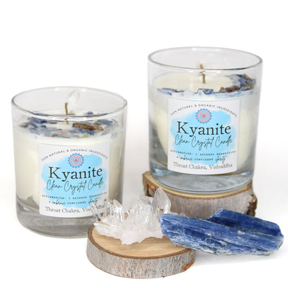 Kyanite Clean Crystal Candle