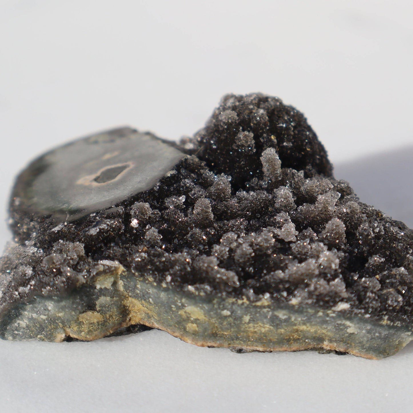 Rare Druzy Amethyst Stalactite Fragment from Uruguay &nbsp; – amethyst fragment