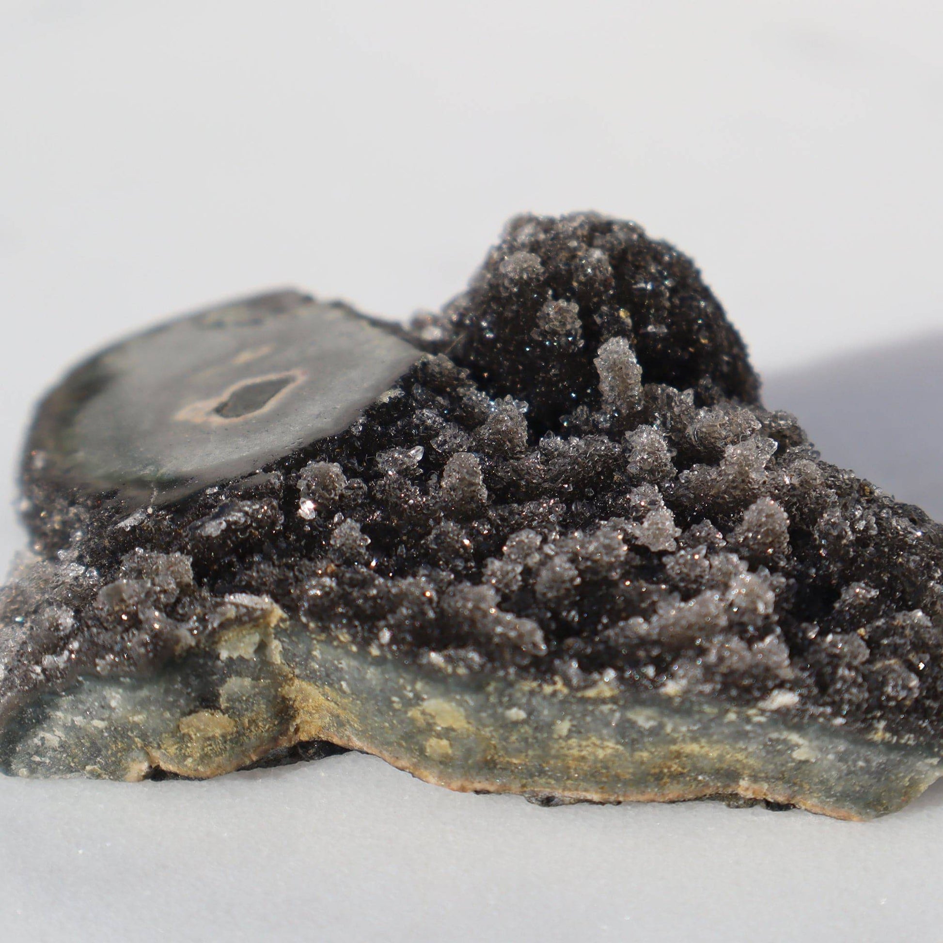 Rare Druzy Amethyst Stalactite Fragment from Uruguay &nbsp; – amethyst fragment