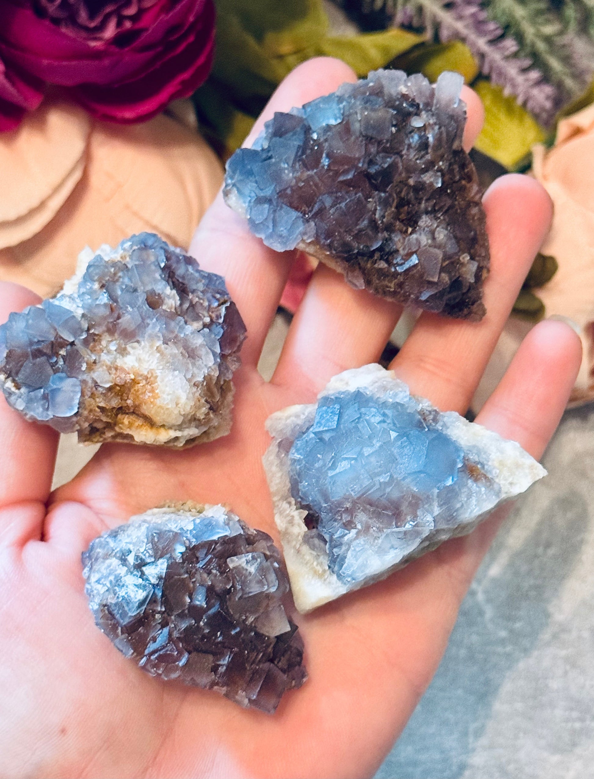 Bingham Fluorite, from Bingham, New Mexico, USA – 25-49 Grams
