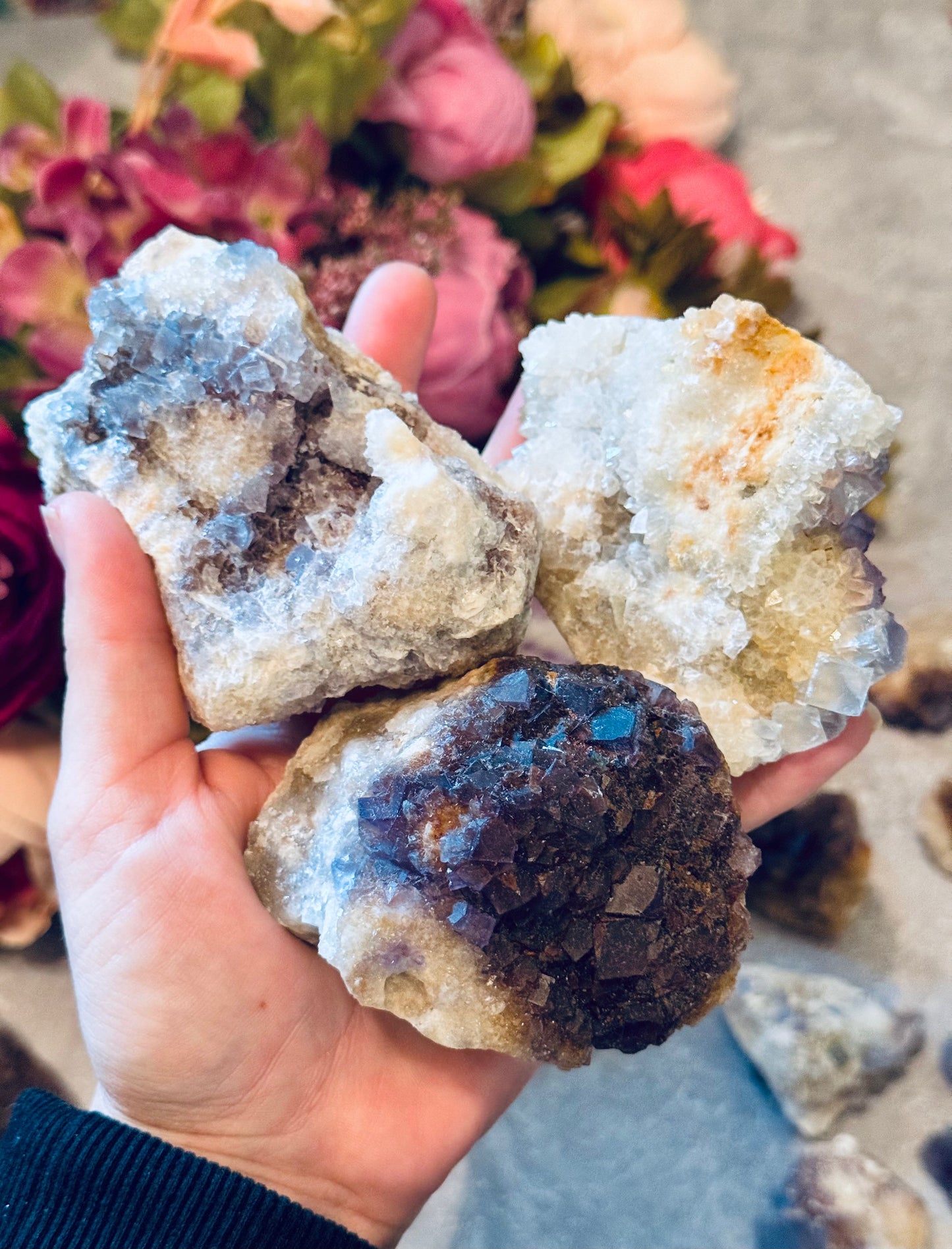 Bingham Fluorite, from Bingham, New Mexico, USA – 200-299 Grams