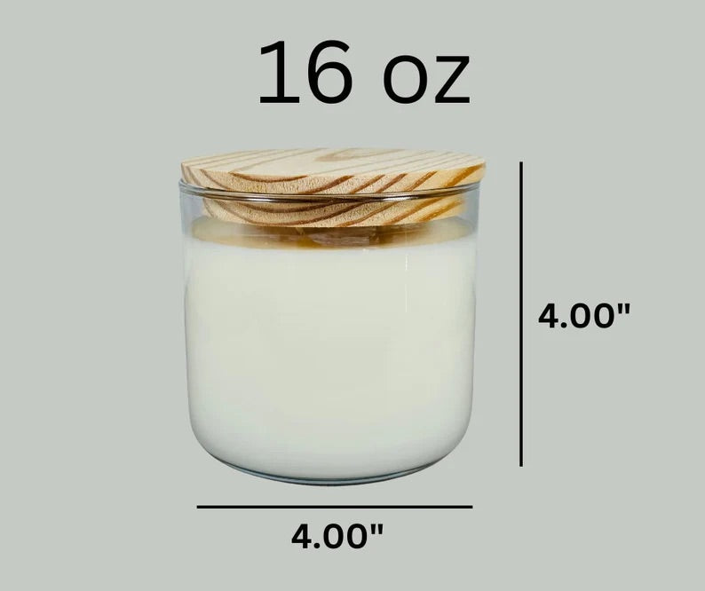 Citronella Candle – 16 oz 3-Wick Outdoor Mosquito Repellent with Essential Oils -- by Moon Water Apothecary! –