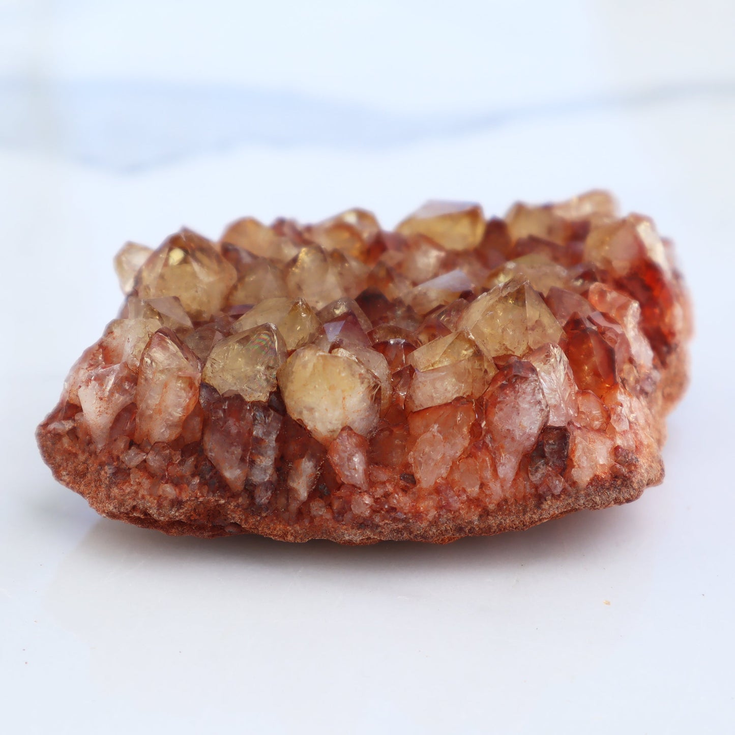 CITRINE GEODE FRAGMENT – Citrine Quartz Cluster Fragment